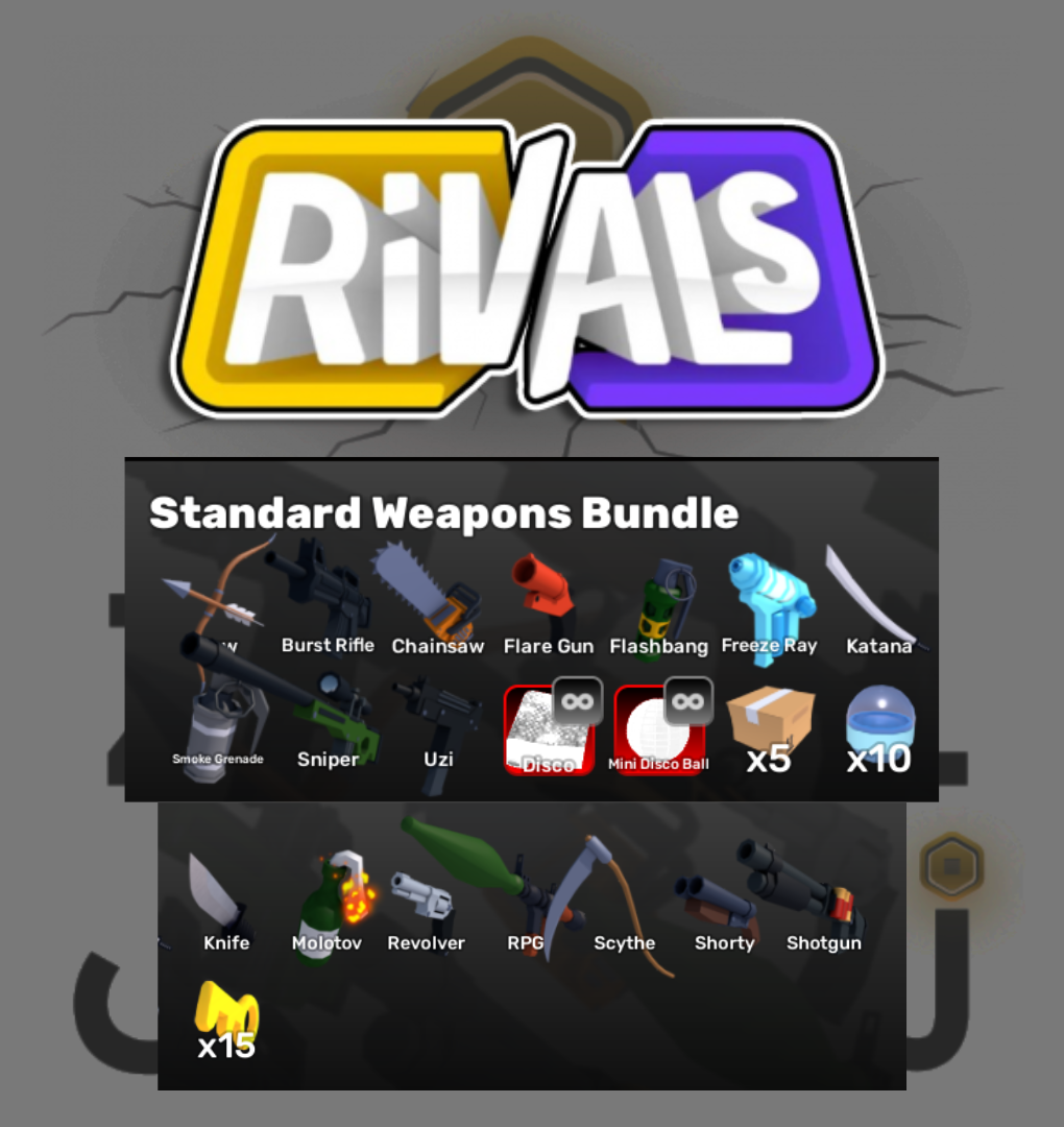 Standard weapons bundle